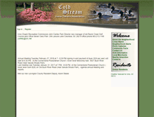 Tablet Screenshot of coldstreamhoa.com